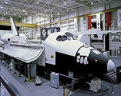 Exact Shuttle Mock-up at Space Center Houston - Intricate 16"x20" Photographic Print by Carol M. Highsmith
