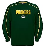 Green Bay Packers D-Back Embroidered Crew Sweatshirt By VF Imagewear