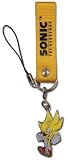 418TvbAlc L. SL160  Sonic The Hedgehog: Super Sonic Cell Phone Charm with Strap
