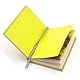 Christian Lacroix 'Absynthe' Fabric Notebook (B6)||RNWIT