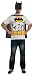 Search : Rubie's Costume Co Men's Dc Comics Batman T-Shirt With Cape And Mask