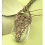 Phial of Galadriel Filigree Necklace Brass Vintage Gem Jewelry Inspired by Tolkien's Lord of the Rings