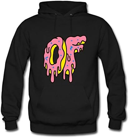 Angela Glass Mens Odd Future Logo Black hoodies Size XXXL