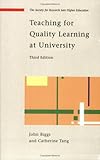 Teaching for quality learning at university : what the student does