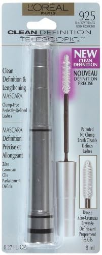 L'Oreal Telescopic Lengthening & Lash by Lash Intensifying Mascara Black est Black 925 by L'Oreal Paris (English Manual)