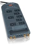 Philips SPP3227WA 8-Outlet Home Office Surge protector