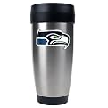 Seattle Seahawks Stainless Steel Travel Tumbler - 16 Oz