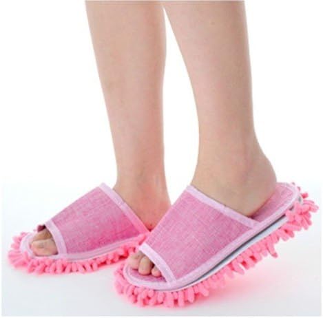 Slipper Genie Microfiber Cleaning Slippers-1 Pair