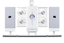 iLuv i9200 4 CD / MP3 Vertical Loading Hi-Fi Audio System with iPod Docking Station - White