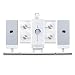 iLuv i9200 Vertical Loading 4-CD Audio System with Dock for iPod (White)