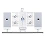 iLuv i9200 Vertical Loading 4-CD Audio System with Dock for iPod (White)