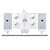iLuv i9200 Vertical Loading 4-CD Audio System with Dock for iPod (White)
