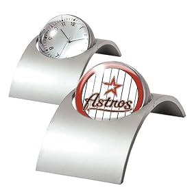 Houston Astros Spinning Desk Clock