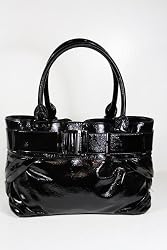 Burberry Handbags Black Patent Leather 3690507