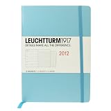 Produkt-Bild: WOCHENKALENDER WOCHENPLANER 2012 MEDIUM DIN A5 T&Uuml;RKIS 1 WOCHE - 2 SEITEN - AGENDA & NOTIZBUCH & NOTEBOOK MIT EXTRAHEFT F&Uuml;R ADRESSEN - JAHRESTAGE - Geburtstagskalender - 144 Seiten 12 MONATE 2012