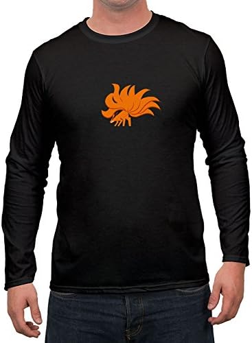 Cotton Vogue Naruto Vs Sasuke Men Customized X-large Shirts Black