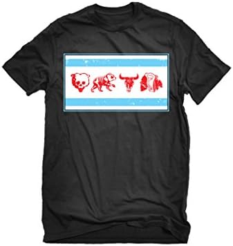 The Alley Chicago Sports Parody Flag Tshirt (XXL)