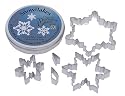 Snowflake Cookie Cutters Set of 5