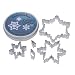 Snowflake Cookie Cutters, Set of 5