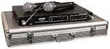 PylePro - Dual UHF PLL Synthesized Wireless Microphone System - PDWM8000