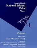 Study and Solutions Guide Volume 1 Calculus