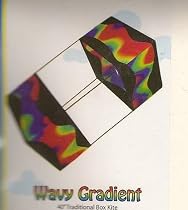 Wavey Gradient Traditional 40" Box Kite
