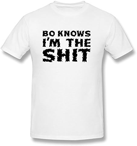 FQY Mens Shit Cotton Round Collar T Shirt XS White