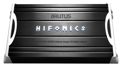 Hifonics BXI 2610D 2600W Class D Mono Block Brutus Series Amplifier