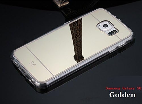 Giraffe Power(TM) Elegant Ultra-thin Slim Flexible Clear Shiny Mirror TPU Surround Case Cover for iphone6/iphone6 Plus/Samsung Galaxy S6/S6 Edge/Note4 Free Gift 2 Screen Protectors + 1 Stylus