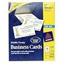 Avery 2 X 3.5in Ink Jet Business Cards (250 Cards) (Ivory)