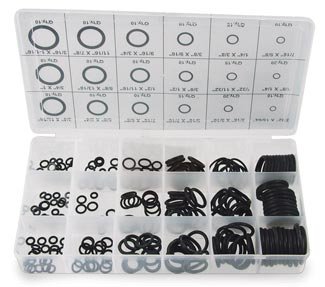 Tools: O Ring Assortment Set   225 Quality Universal SAE O Rings