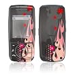 Rockstar Pinky Design Protective Skin Decal Sticker for Samsung SGH-A737 Cell Phone