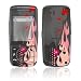 Rockstar Pinky Design Protective Skin Decal Sticker for Samsung SGH-A737 Cell Phone