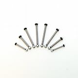 ST Racing Polished Steel Lock-nut Style Hinge-Pin for Traxxas 2WD Electrics by ST Racing
