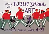 Sioux City Public School Art 28x42 Giclee on Canvas