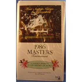 Masters Tournament:1986 [VHS]