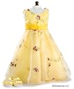 Yellow Roses Christmas Party Outfit ~ Includes Dress & Sandals ~ Fits 18 inch American Girl Dolls
