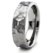 Hammered Finish Titanium Band 8mm (Sizes 8-13)
