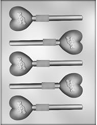 Buy CK Products 2-Inch Heart Sucker Chocolate Mold