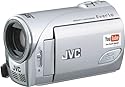JVC GZ-MS90 EU SD-Camcorder (SD/SDHC-Card, 28-fach opt. Zoom, 6,9 cm (2,7 Zoll) Display) silber