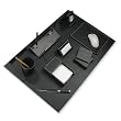 Black Leather Desk Pad