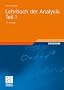 Lehrbuch der Analysis. Teil 1 (Mathematische Leitf�den)