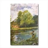Large Country Mural Art Canvas Painting