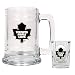 Toronto Maple Leafs NHL Boilermaker Set - Primary Logo by Great American Products