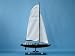 New Zealand 30 Sailboat Yacht Model Replica Wooden Replica Home Nautical Decor Not a Model Kit