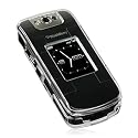 New Clear Snap On Phone Cover for Blackberry Pearl Flip 8220 Protector Case