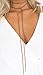 Fancymix Women's Black Lariat Suede Girl Style Chain Necklace Wrap Choker (Brown/sy)