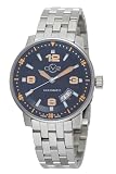 GV2 by Gevril Mens 4009B Stadium Automatic Stainless Steel Bracelet Watch GV2 by Gevril Mens 4009B Stadium Automatic Stainless Steel Bracelet Watch