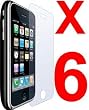6 pcs Clear Screen Protectors for iphone 3G/3GS