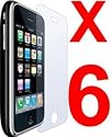 ~ 6X ~ Clear Screen screen protector Covers For Apple iPhone 3G/3GS